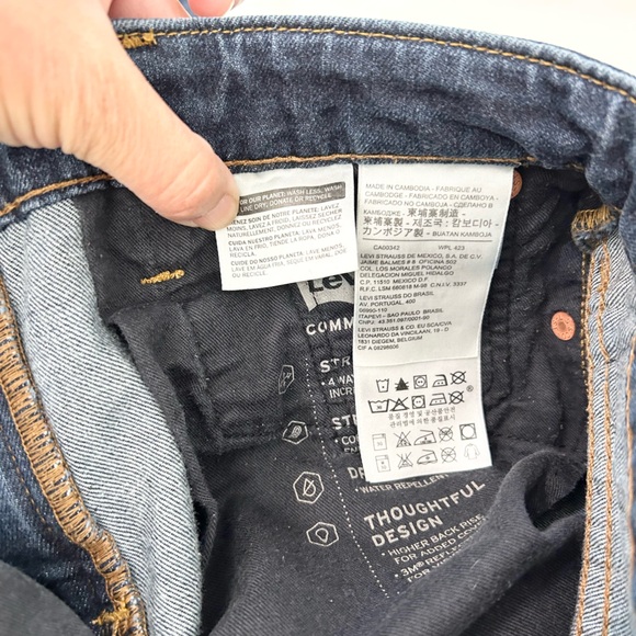 Levi's Commuter 511 Sim Fit Stretch Men’s Jeans - Picture 12 of 16